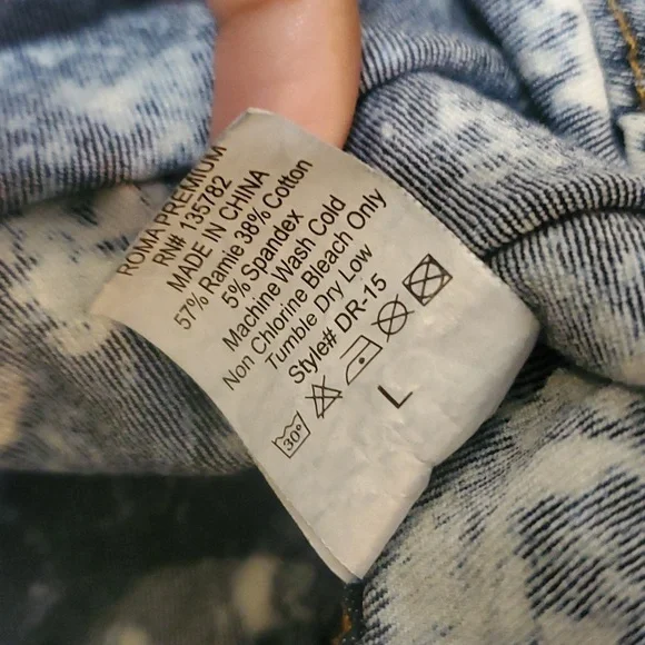 Roma Studio Medium Wash Denim Dress - Picture 7 of 8